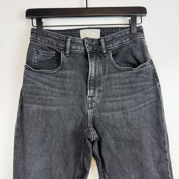 Everlane The Curvy Cheeky Jean High Rise 27” Black - Size 26 - Picture 2 of 10